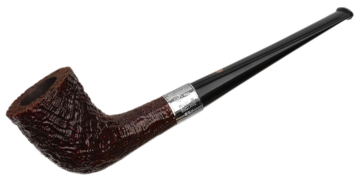 Ashton Pebble Grain with Silver (XX) Tobacco Pipe