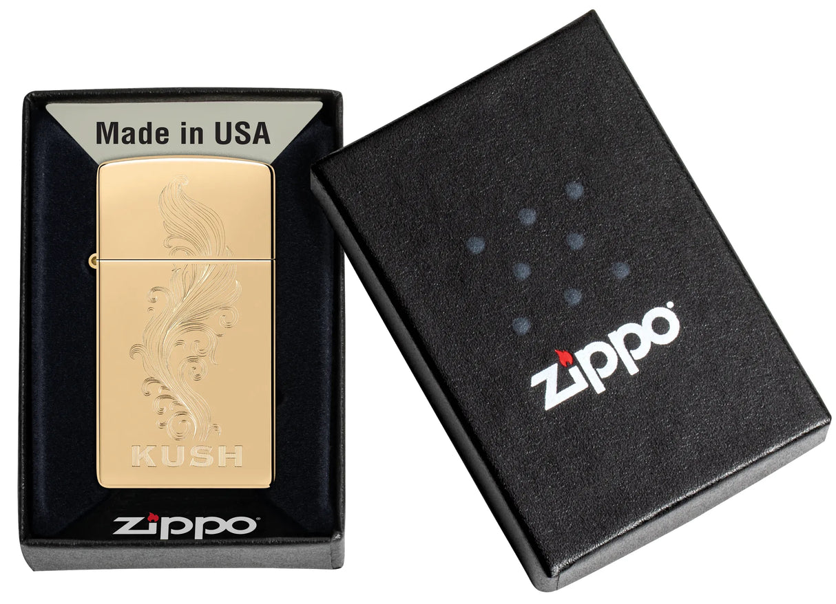 Zippo 47173 Slim® Kush Design