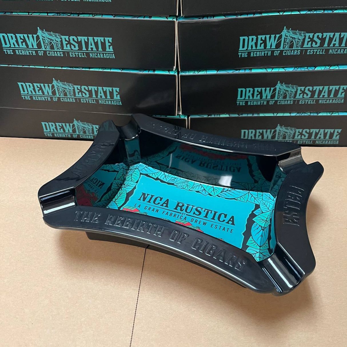 Drew Estate Nica Rustica Arena Melamine 2023 Ashtray