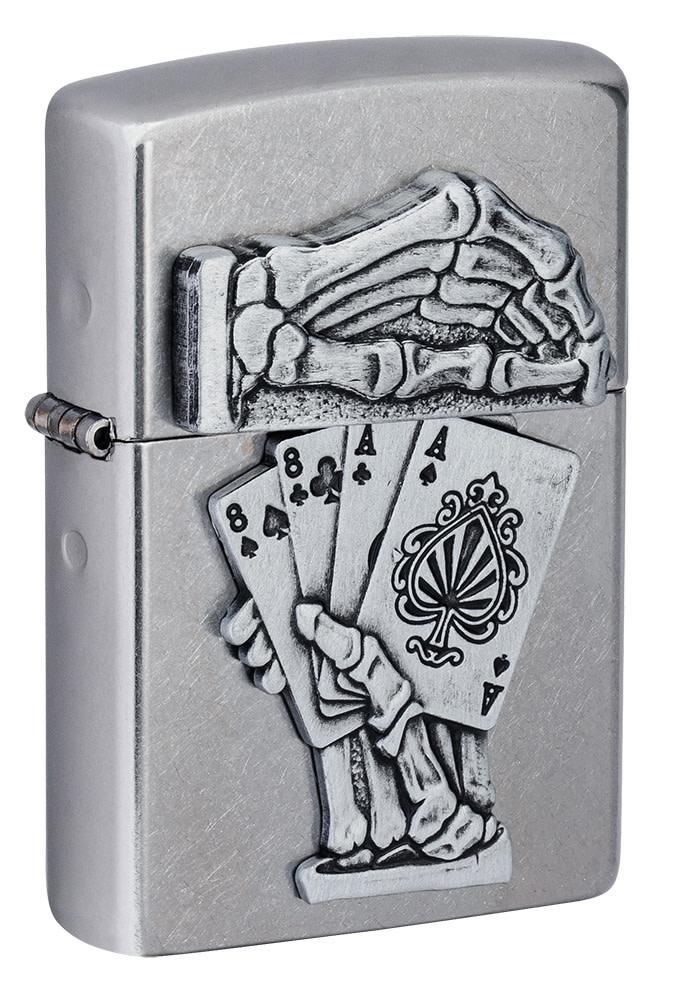 Zippo 207 Dead Man's Hand Emblem